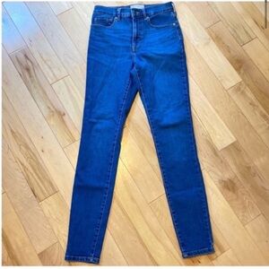 Everlane High Rise Skinny blue Jeans size 26 tall